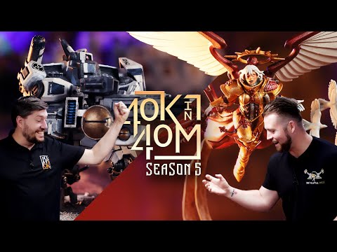 Adepta Sororitas vs Tau. Bricky vs Nick. Warhammer 40k in 40 minutes