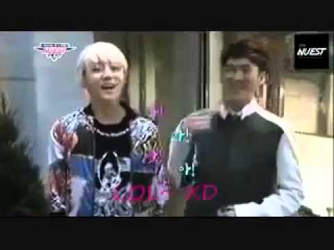 Nuest Ren vs Aron at High note contest~ CUTE