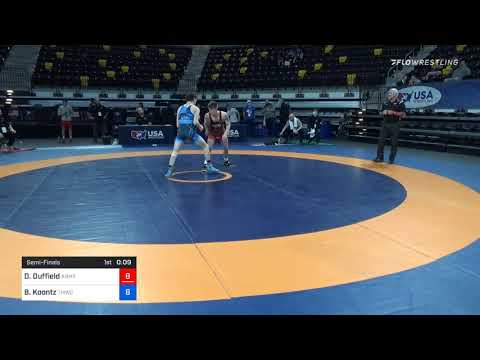 55 Kg Semifinal - Dalton Duffield, Army (WCAP) Vs Brady Koontz, TMWC