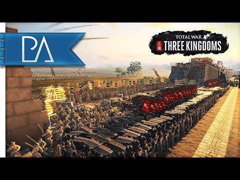 MASSIVE SIEGE BATTLE FOR CHINA - Total War: Three Kingdoms