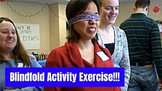 Blindfold Activity With Lesson About Your Faith (FUNNY & POWERFUL!)