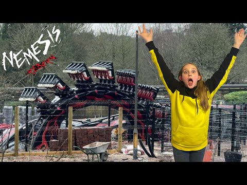 We Watched Nemesis Reborn Testing 10/02/2024 at Alton Towers