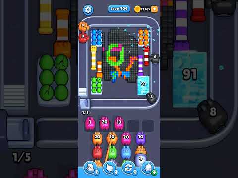 Pixel Flow Level 704 Walkthrough