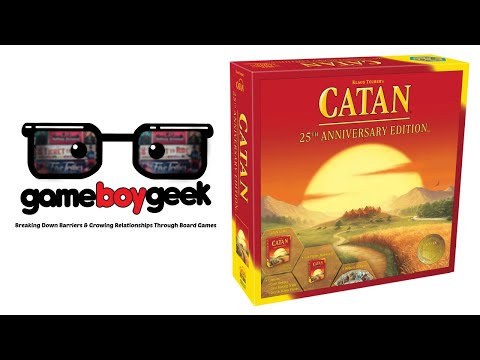 Catan 25th Anniversary Edition Review with the Game Boy Geek
