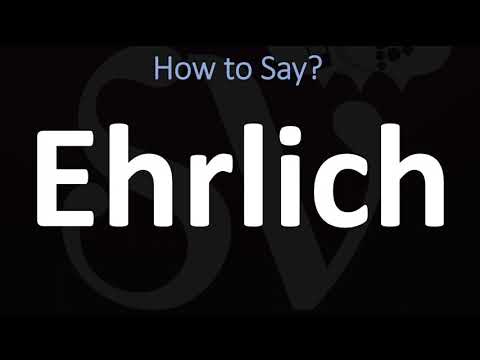 How to Pronounce Ehrlich? (CORRECTLY)