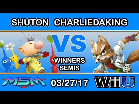 MSM 91 - Shuton (Olimar) Vs. LH | Charliedaking (Fox) Winners Semis - Smash Wii U