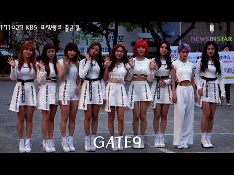 [뉴스인스타] 171027 GATE9(G9)  KBS 뮤직뱅크 출근길