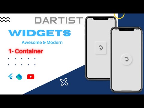 Flutter Widgets: 1- CONTAINER