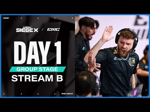 R6 Siege X at EWC 25 - Day 1 -  Group Stage - Stream B