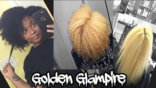 How I BLEACHED and toned MY NATURAL (virgin) HAIR | From Black to Blonde