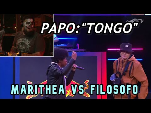 PAPO REACCIONA A MARITHEA VS FILOSOFO CON KAPO! BATALLÓN! Red Bull Colombia 2020