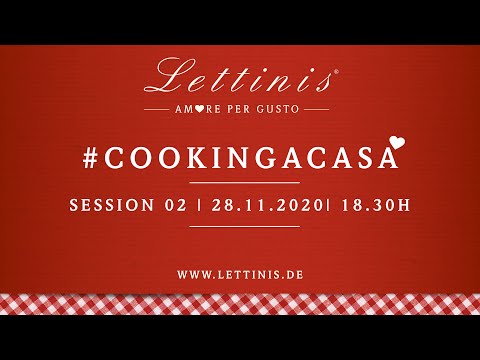 Lettinis # COOKINGACASA Online Tasting Session 02
