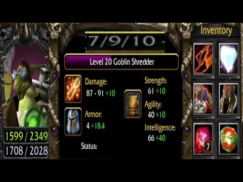 🟩Shredder max passives first to dive hard [Dota v6.89k]