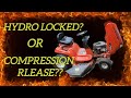 Briggs & Stratton No Start Won't Turn Over Hydro Lock Compression Release Valve Adjustment Easy DIY