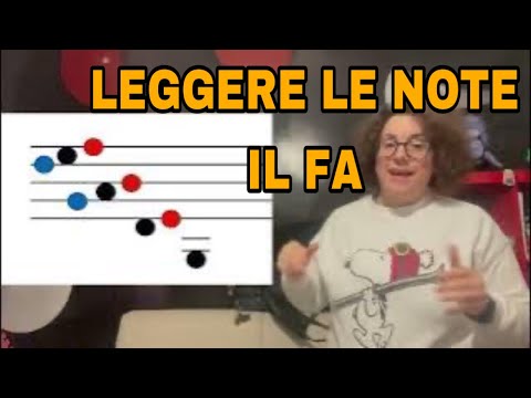Impariamo a leggere le note: il FA BASSO - leggere la musica è facile