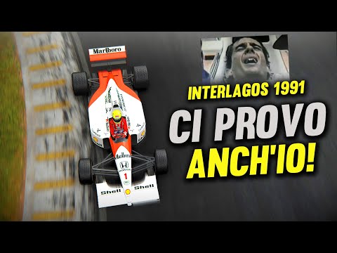 Provo a ripetere l'impresa di SENNA ad INTERLAGOS 1991!