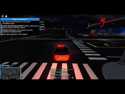 ERR Berkley County Roleplay - Roblox - EMS District Supervisor Patrol