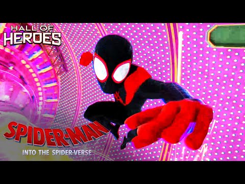 The Heroes Team Up | Spider-Man: Into the Spider-Verse | Hall Of Heroes