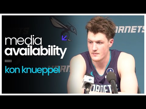 Hornets vs Pacers: Kon Knueppel Postgame Media Availability | 1/8/2026