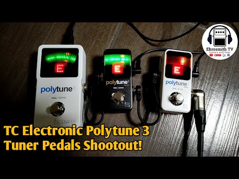 TC Electronic Polytune 3 Tuner Pedals Shootout!
