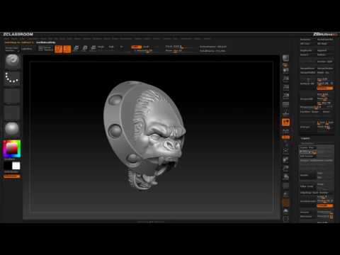 Michael Pavlovich Part 2 DynaMesh Subtools