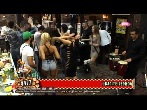 Katarina Zivkovic ft. Stefan Jakovljevic - Da si moja - ( LIVE ) - Farma - ( Tv Pink,31.03.2016 )