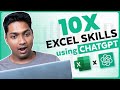 How To Increase Your Excel Skills With ChatGPT 10x Productivity