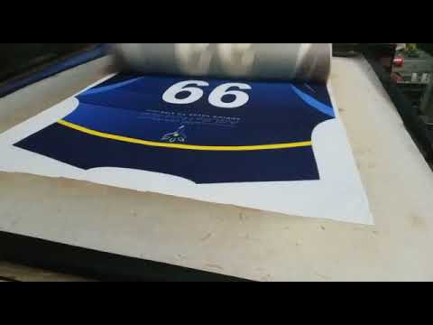 3d and graphics men football club jersey, printed