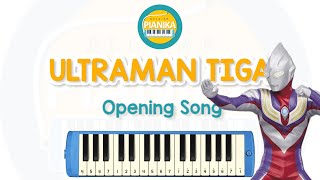 Download lagu Not Pianika Ultraman Tiga Opening Song - Belajar Pianika mp3