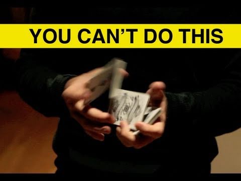 Can you do this card flourish?