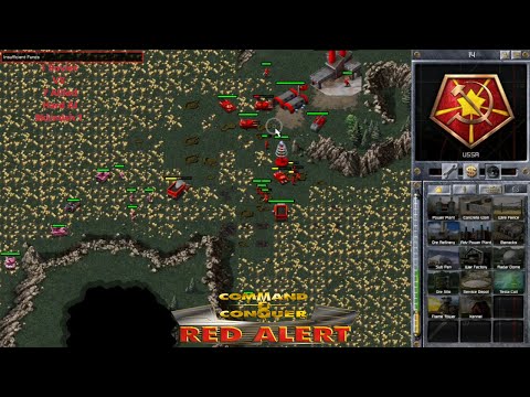 Command & Conquer: Red Alert Remastered 1 Vs 7 Hard AI on All That Glitters