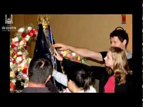 Saída imagem Padroeira do Brasil da Matriz Para Paróquia Nossa Senhora Aparecida Dia 12 10 2018