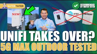 ✅ NEW RELEASE Unifi 5G Max Outdoor - 5G Home Internet - Outdoor Modem Antenna T-Mobile Verizon AT&T