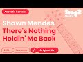 Shawn Mendes - There's Nothing Holdin' Me Back (Karaoke Acoustic)