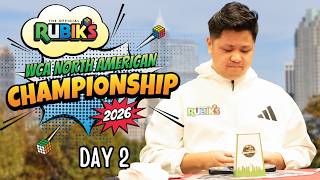 Rubik's WCA North American Championship 2026 - Day 2