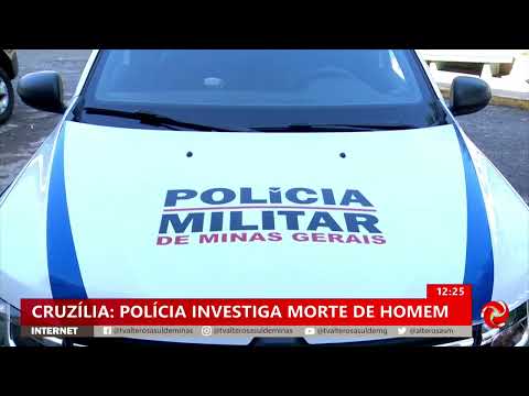 Polícia investiga morte de homem em Cruzília