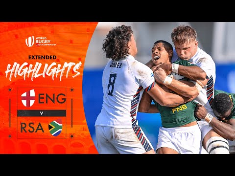 A THRILLER in Pool A! England v South Africa | World Rugby U20 Championship | Extended Highlights
