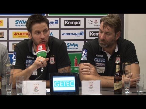 16.11.2016 Die Pk nach dem Spiel SCM vs. TSV-H.