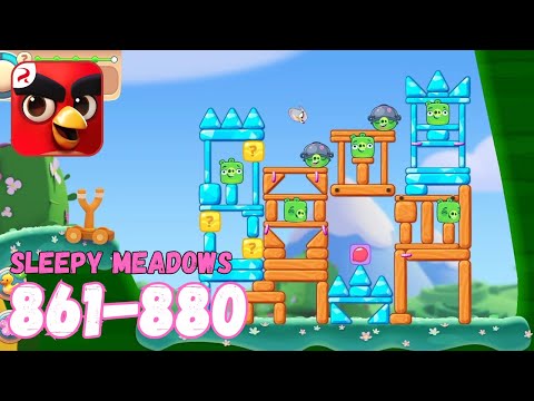 Angry Birds Journey: Levels 861-880 (Sleepy Meadows) Gameplay - Part 44