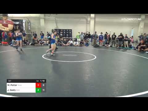 127 Lbs Rr Rnd 4 Macayla Potter Texas C Vs Justice Seely New Mexico Draw