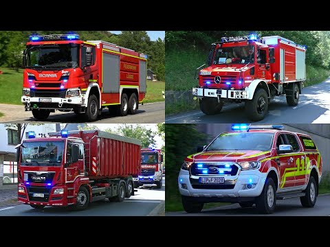 [WALDBRAND! - GROẞALARM im KREIS LIPPE] 4 KREISE & 500 Einsatzkräfte im Einsatz | GROẞÜBUNG