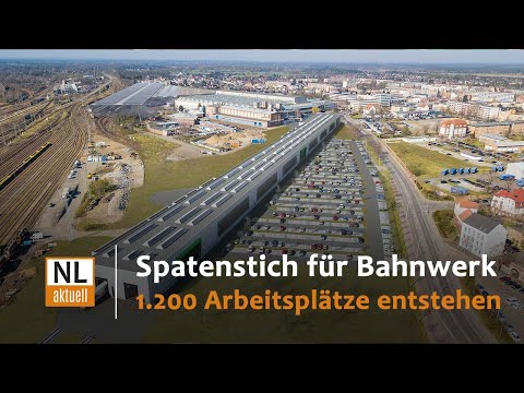 Spatenstich für ICE4-Bahnwerk Cottbus | DB-Vorstand Richard Lutz zum Projekt