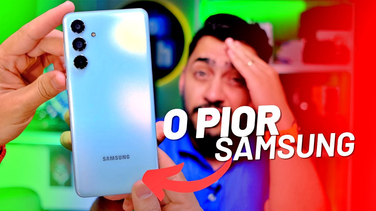 GALAXY M55: O PIOR CELULAR SAMSUNG que TESTEI em 2024 😕