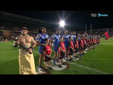 Lapi Mariner singing Samoan National Anthem