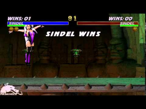 Mortal Kombat 3 Sindel Fatality - Hair Spin