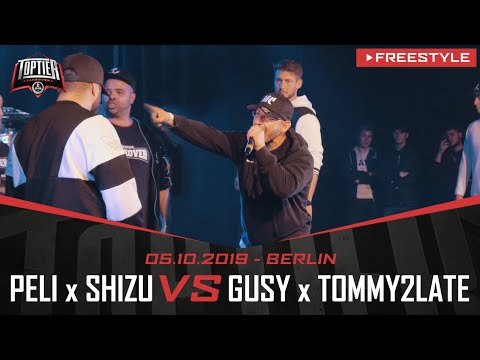PELI x SHIZU vs. GUSY x TOMMY2LATE - Takeover Freestylemania | Berlin 05.10.19 (VF 2/4)