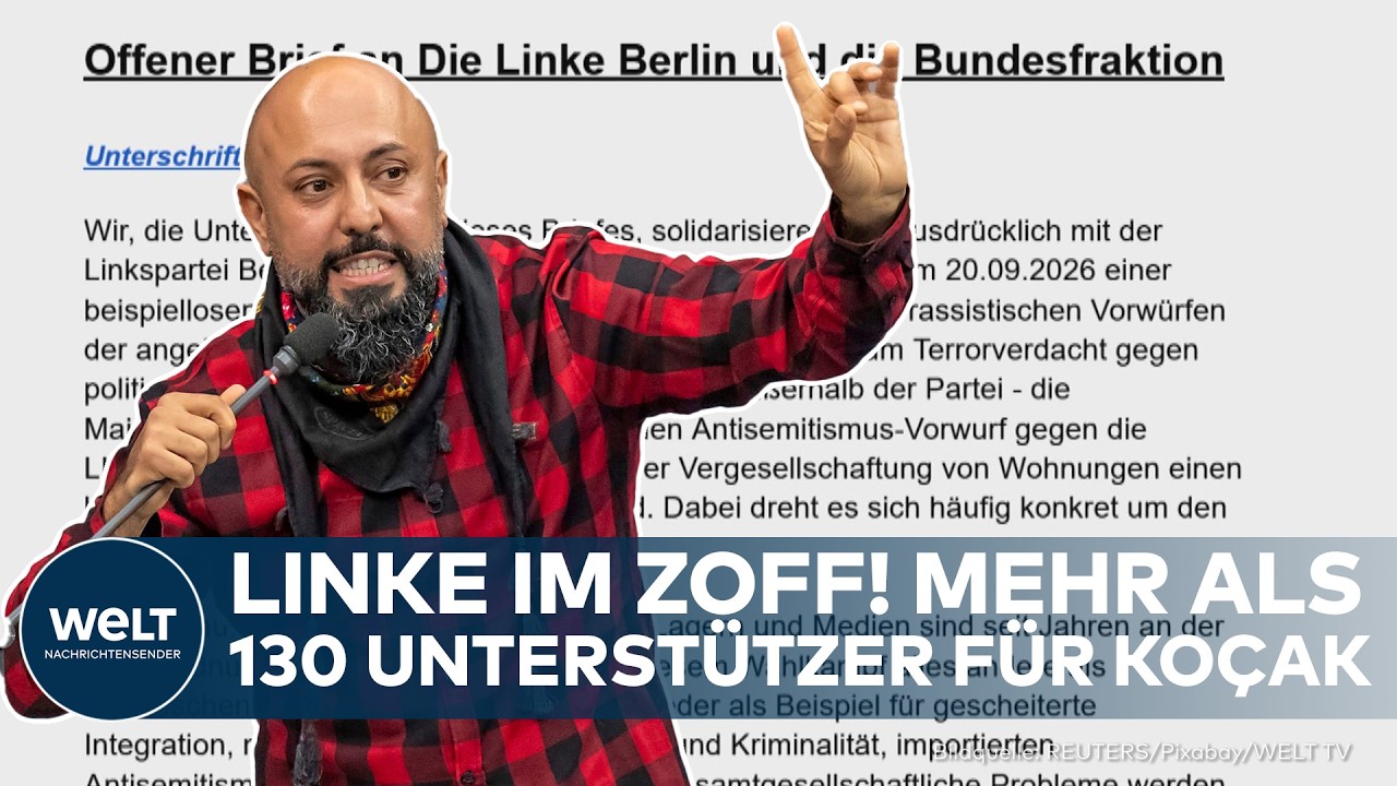 BERLIN: Linke im Zoff! Offener Brief verteidigt Ferat Koçak trotz schwerer Vorwürfe