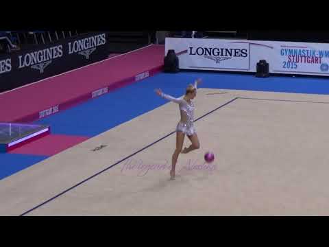 Stephani SHERLOCK (GBR) ball - 2015 Stuttgart worlds Qualifs