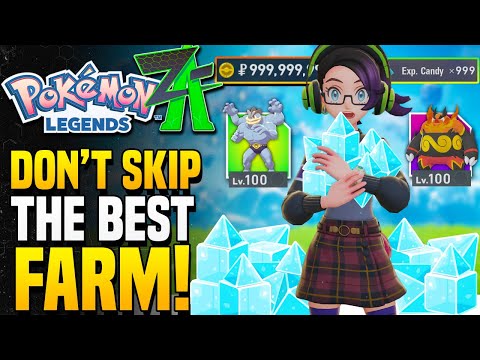 Pokemon Legends Z-A: Fast LVL 100, Best EXP & Money Farming Methods You  Early