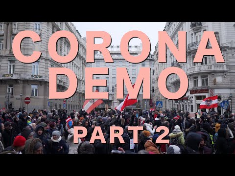 Corona Demo (PART2) - Entlang der Wiener Ringstraße